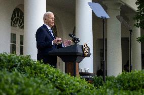 DC: President Biden Hosts a Reception Celebrating Jewish American Heritage Month in the Rose Garden