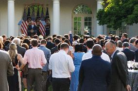 President Biden Hosts Jewish American Heritage Month Reception At White House
