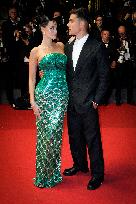 "The Shrouds" (Les Linceuls) Red Carpet - The 77th Annual Cannes Film Festival