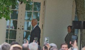 President Joe Biden And The Second Gentleman Douglas Emhoff Deliver Remarks At A Celebration For Jewish American Heritage Month