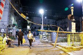 Dozens Of Earthquakes Felt In The Naples Region - Italy