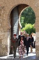 Princess Leonor Receives Medal of the Cortes de Aragón - Zaragoza