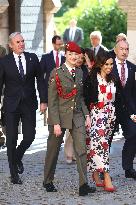 Princess Leonor Receives Medal of the Cortes de Aragón - Zaragoza