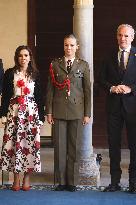 Princess Leonor Receives Medal of the Cortes de Aragón - Zaragoza