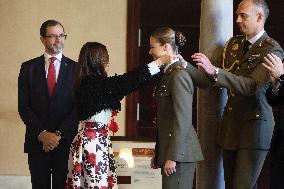 Princess Leonor Receives Medal of the Cortes de Aragón - Zaragoza