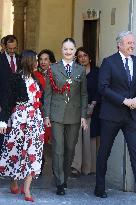 Princess Leonor Receives Medal of the Cortes de Aragon - Zaragoza