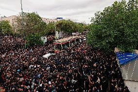 Funeral Procession In Memory Of Ebrahim Raisi - Tabriz
