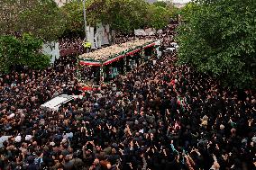 Funeral Procession In Memory Of Ebrahim Raisi - Tabriz