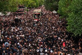 Funeral Procession In Memory Of Ebrahim Raisi - Tabriz