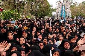 Funeral Procession In Memory Of Ebrahim Raisi - Tabriz