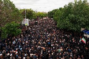 Funeral Procession In Memory Of Ebrahim Raisi - Tabriz