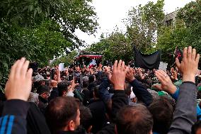 Funeral Procession In Memory Of Ebrahim Raisi - Tabriz