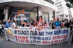 24-hour Strike In Greece