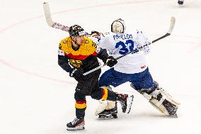 France v Germany - Ice Hockey World Championship Czechia.