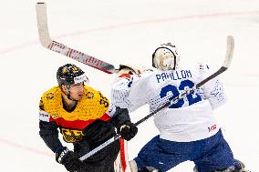 France v Germany - Ice Hockey World Championship Czechia.