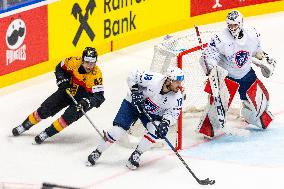 France v Germany - Ice Hockey World Championship Czechia.