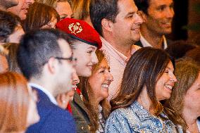 Princess Leonor Of Spain Receives The Title Of Adoptive Daughter Of Zaragoza - Spain