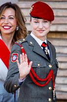 Princess Leonor Of Spain Receives The Title Of Adoptive Daughter Of Zaragoza - Spain