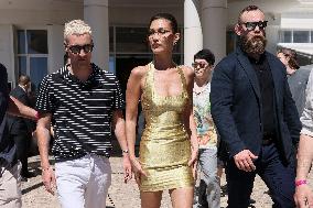 Cannes - Bella Hadid At Hotel Martinez