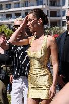 Cannes - Bella Hadid At Hotel Martinez