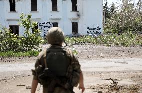 Chasiv Yar in Donetsk region