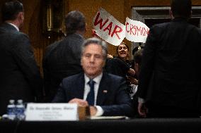 Blinken testifies at Senate Foreign Relations Committee meeting