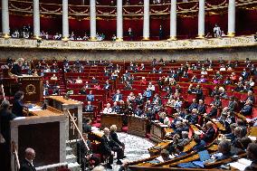 Questions to the Government at the National Assembly - Paris