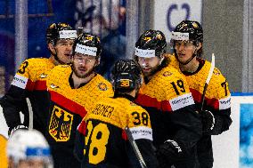 France v Germany - Ice Hockey World Championship Czechia.