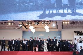 Cannes Olympic Flame On The Red Capet DB