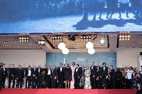 Cannes Olympic Flame On The Red Capet DB