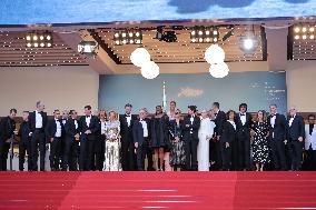 Cannes Olympic Flame On The Red Capet DB