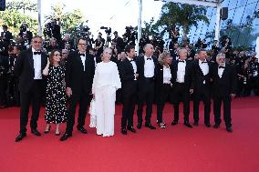 Cannes Olympic Flame On The Red Capet DB