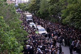 IRAN-TABRIZ-RAISI-FAREWELL CEREMONY