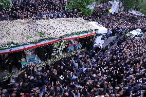 IRAN-TABRIZ-RAISI-FAREWELL CEREMONY