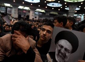 IRAN-TEHRAN-RAISI-FAREWELL CEREMONY