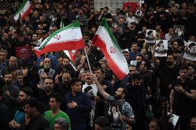 IRAN-TEHRAN-RAISI-FAREWELL CEREMONY