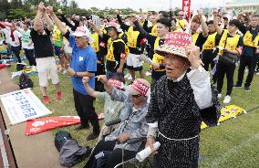 Okinawa peace march