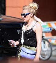 Busy Philipps Steps Out - NYC