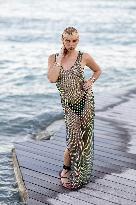 Cannes - Pop Singer Jaydena Athena De Martel Portrait