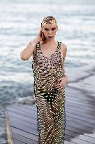 Cannes - Pop Singer Jaydena Athena De Martel Portrait