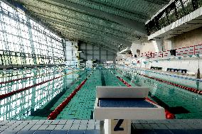 Swimming pool of Akvarena Olympic Sports Complex in Kharkiv