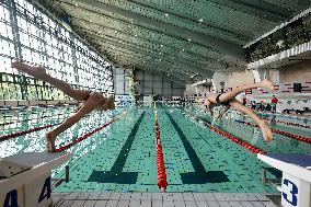 Swimming pool of Akvarena Olympic Sports Complex in Kharkiv