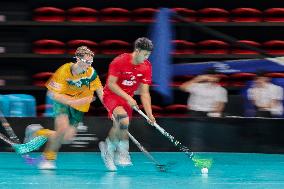 (SP)PHILIPPINES-PASIG-FLOORBALL-WORLD CHAMPIONSHIP QUALIFIERS-AUSTRALIA VS SINGAPORE