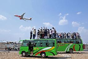 Haj Pilgrims Leave From Jaipur