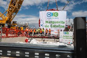 Unveiling Of The Tunnel Boring Machine For Line C  - Toulouse