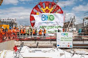 Unveiling Of The Tunnel Boring Machine For Line C  - Toulouse