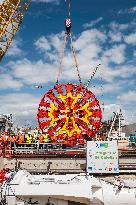 Unveiling Of The Tunnel Boring Machine For Line C  - Toulouse