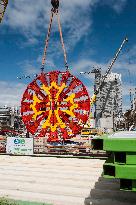 Unveiling Of The Tunnel Boring Machine For Line C  - Toulouse