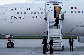 President Macron Departs For New Caledonia - Paris