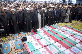 Khamenei At Raisi Funeral - Tehran